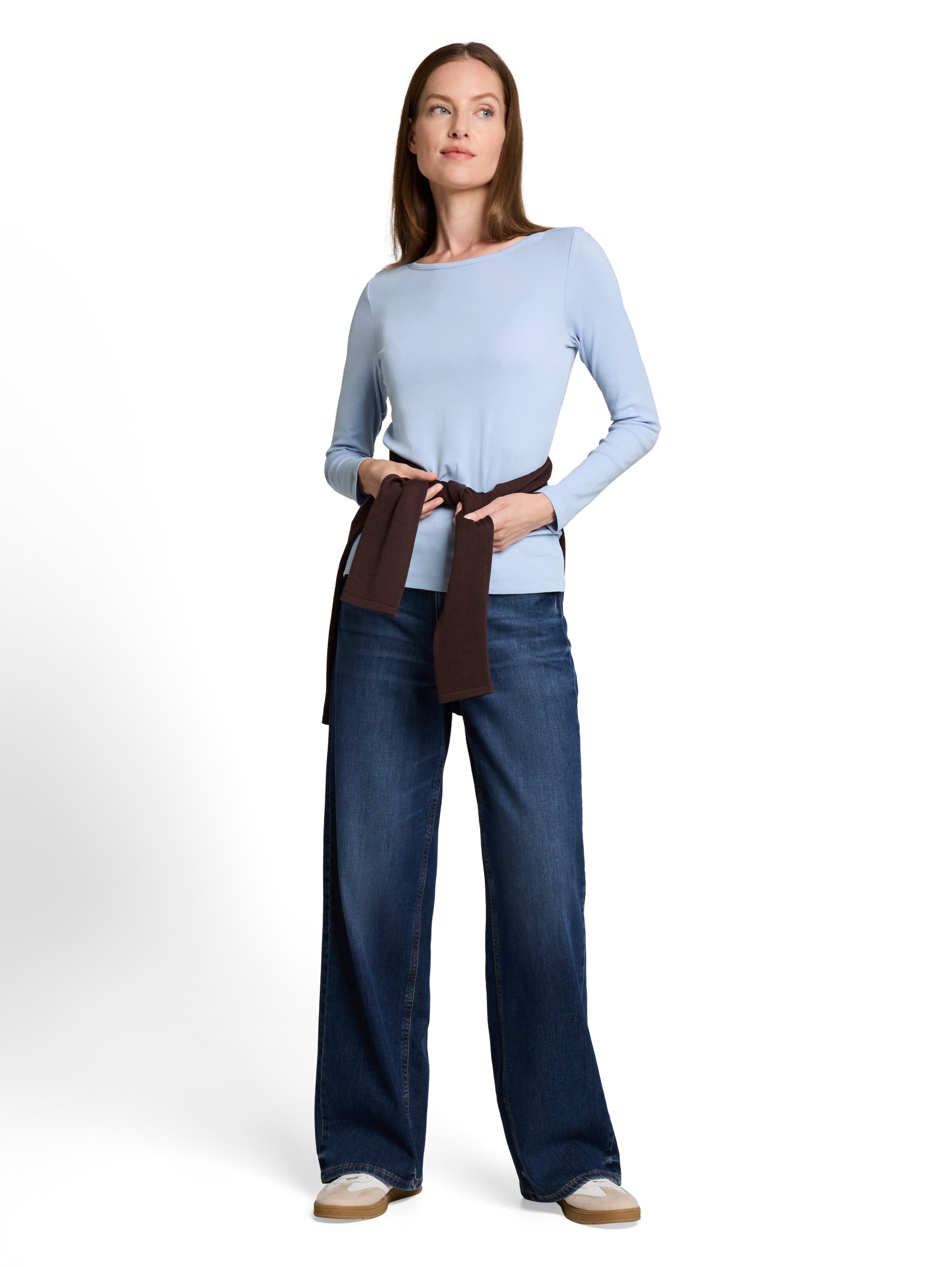 TOM TAILOR Shirt in Blau