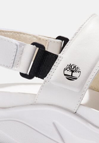 TIMBERLAND Sandaalit 'Adley Way' värissä valkoinen