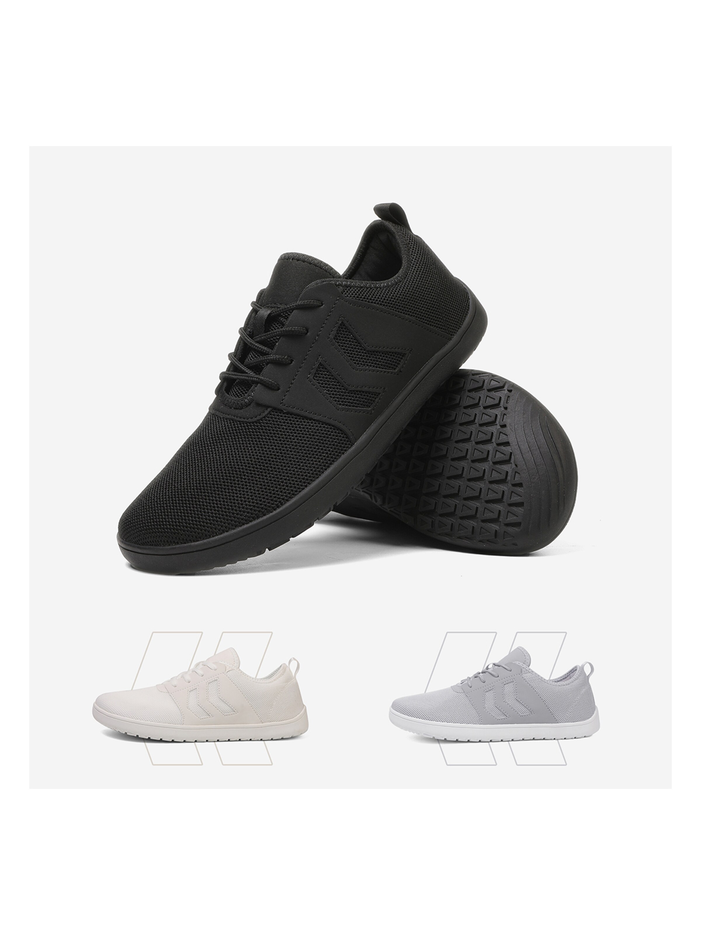 DOTALES Sneakers 'DOTALES - EasyStep Barfußschuhe' in Black: front