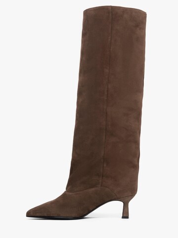 Estro Boots '32-0270'‌‌‌‌‌‌‌ in Braun