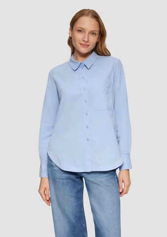 Chemisier s.Oliver en bleu : devant