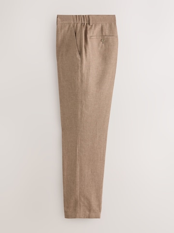 Next Tapered Ráncos nadrág - barna