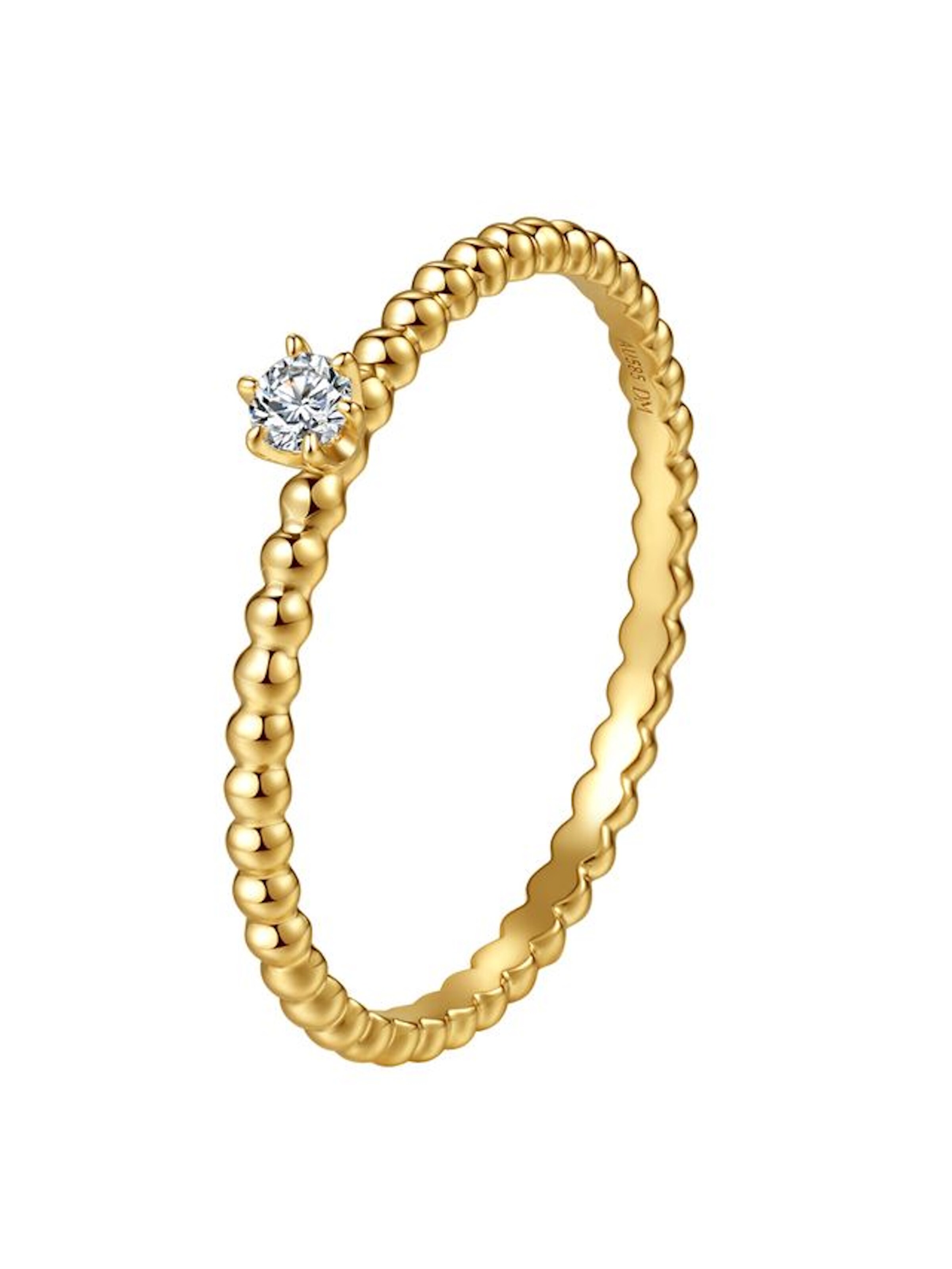Dear Me Ring 'Endless Love' in Goud: voorkant