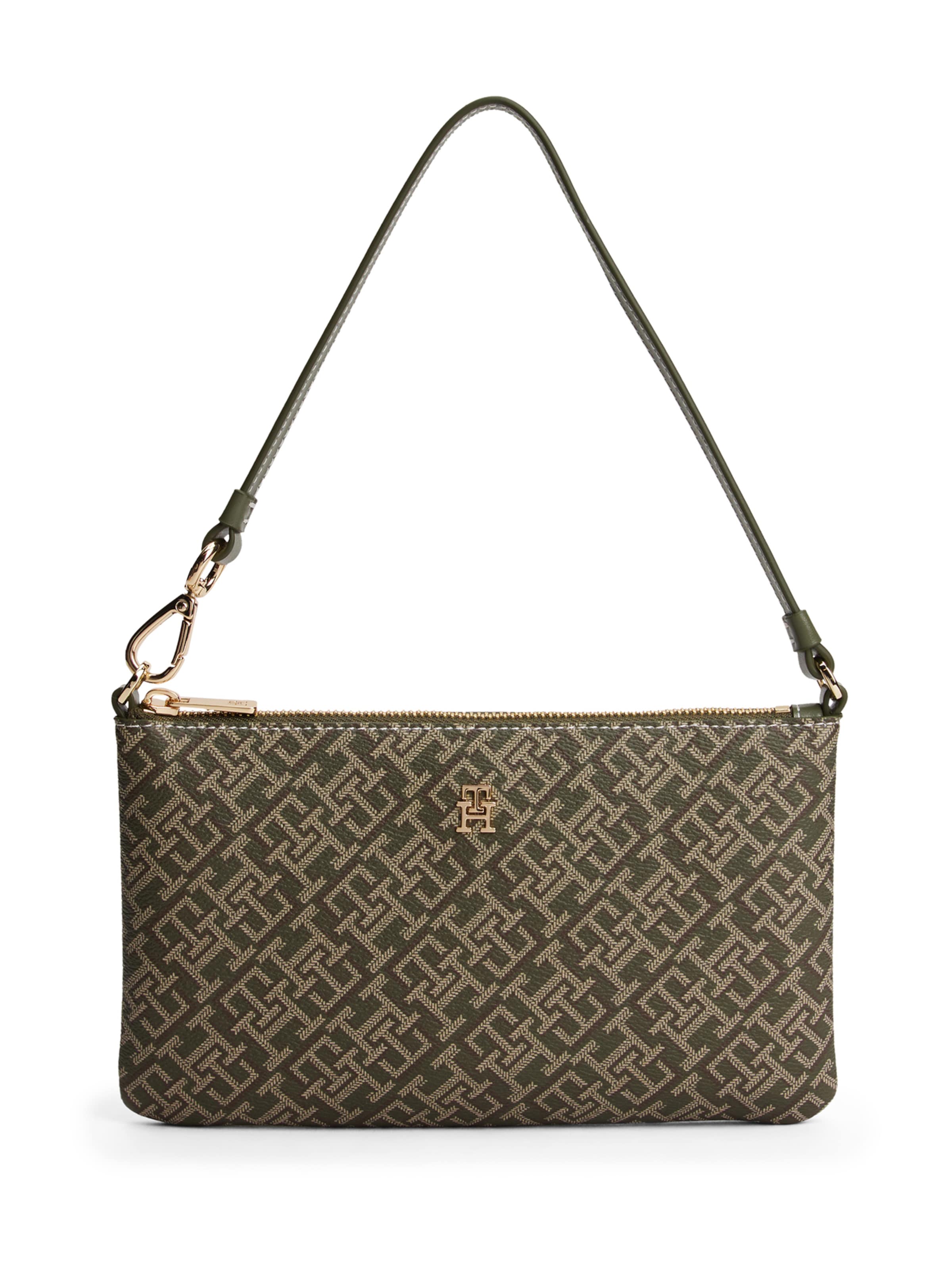 TOMMY HILFIGER Τσάντα ώμου σε πράσινο: μπροστά