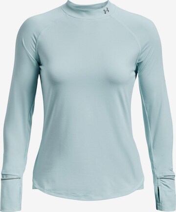 UNDER ARMOUR Sportshirt 'Outrun' in Blau: predná strana