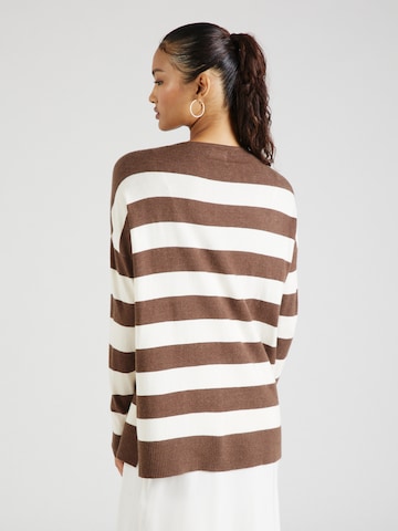 Pull-over 'Ibi' ONLY en marron