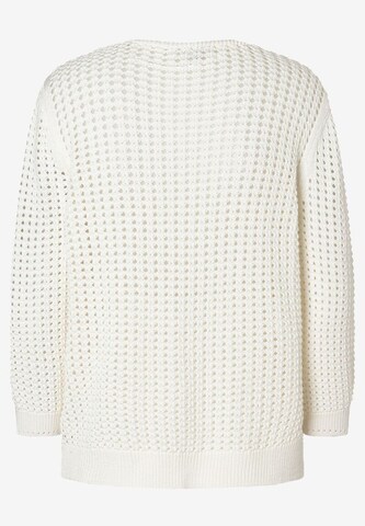 Cardigan MORE & MORE en blanc