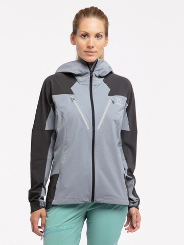 Haglöfs Outdoor Jacket 'Tegus' in Grey: front