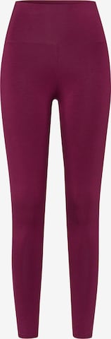 Les Lunes Skinny Leggings 'Luna' in Rood: voorkant