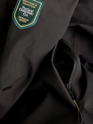 Portland Outerwear Company Overgangsparka i sort