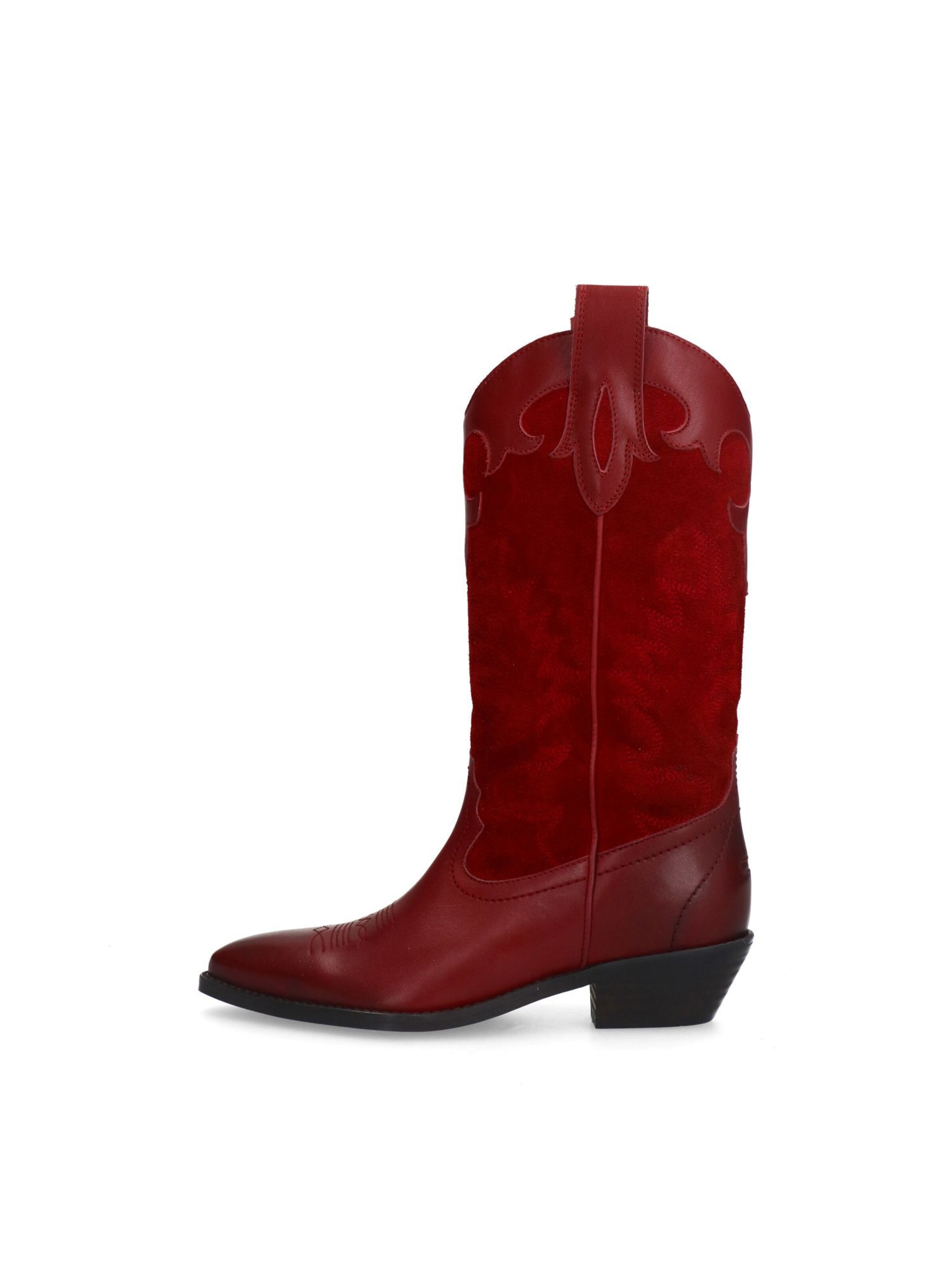 SACHA Cowboy Boots in Red