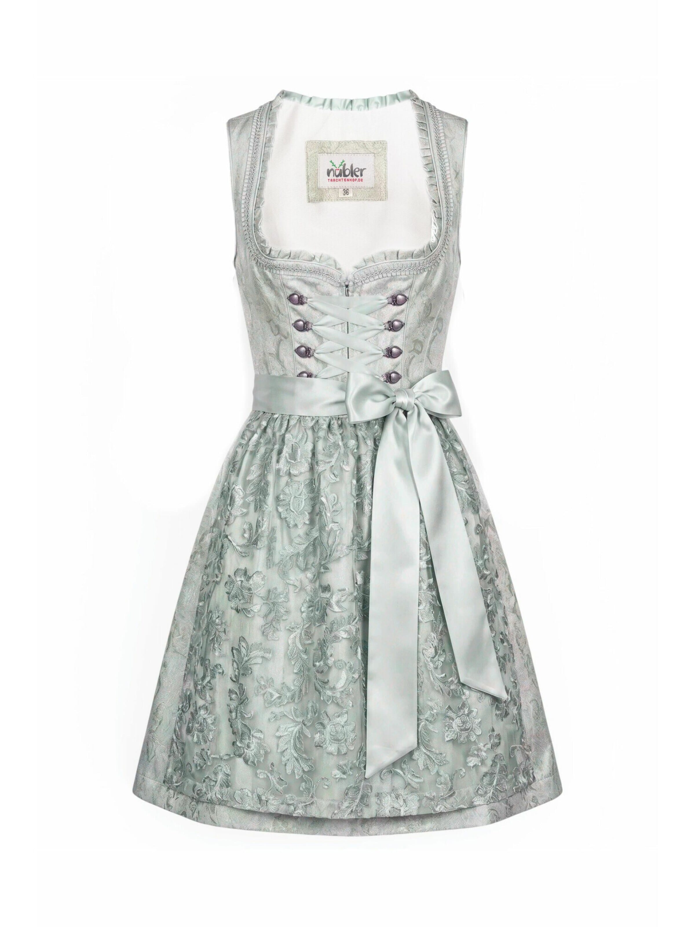 Trachtenhof Nübler Dirndl 'Dirndl midi Karoline'‌‌‌‌‌‌ in 32 in grün, Produktansicht