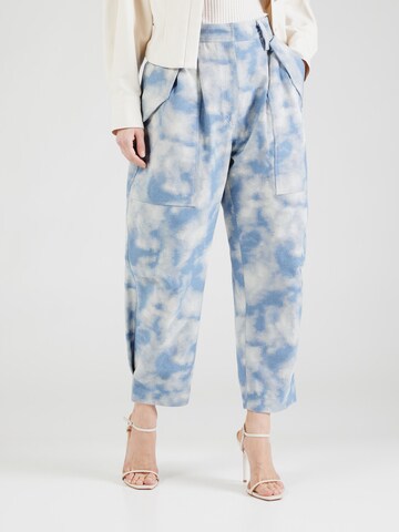 Loosefit Pantaloni con pieghe di IRO in blu: frontale