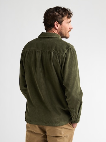 Petrol Industries Regular fit Button Up Shirt in Green