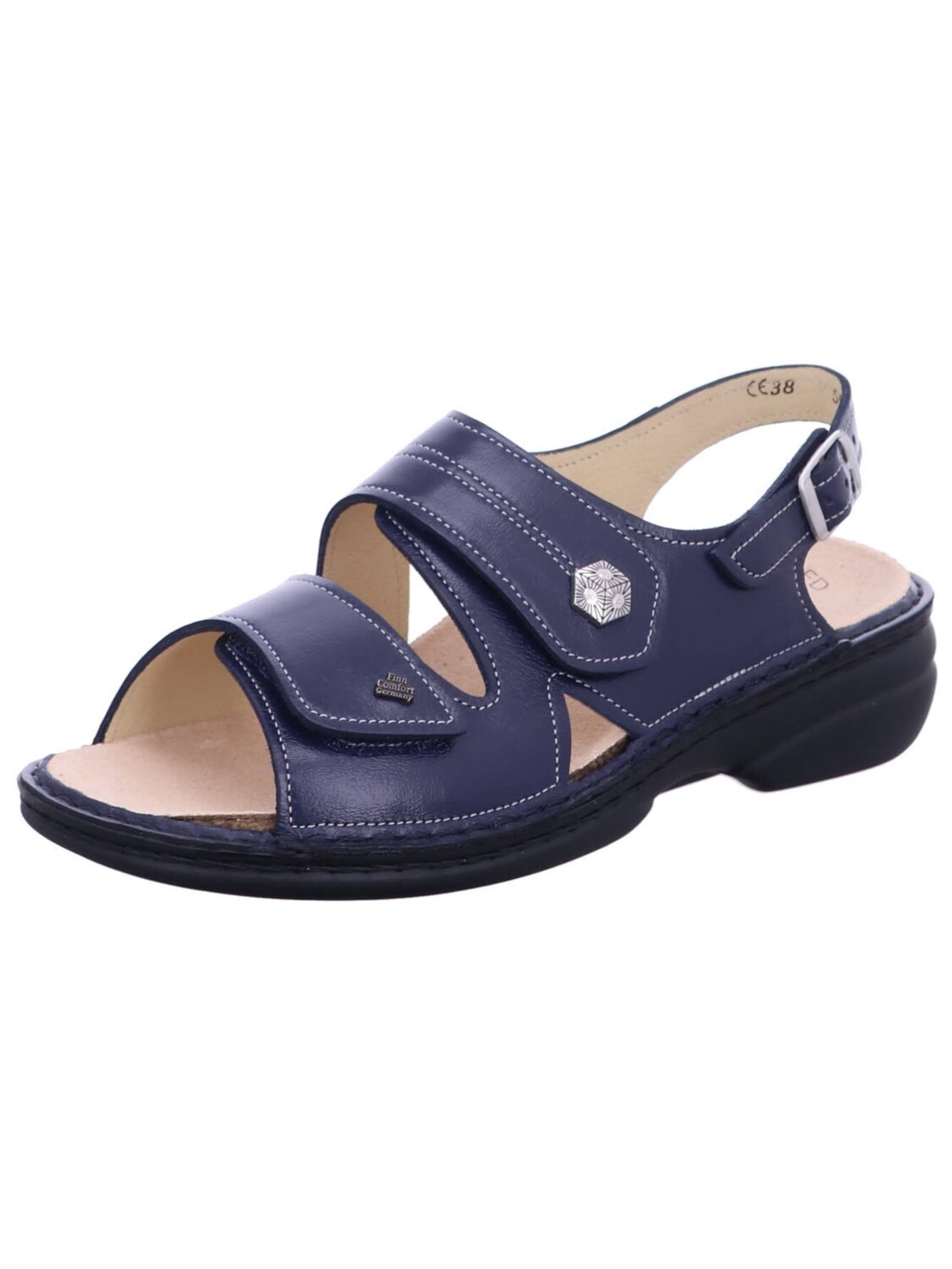 Finn Comfort Sandaal '02560 195241' in Blauw: voorkant