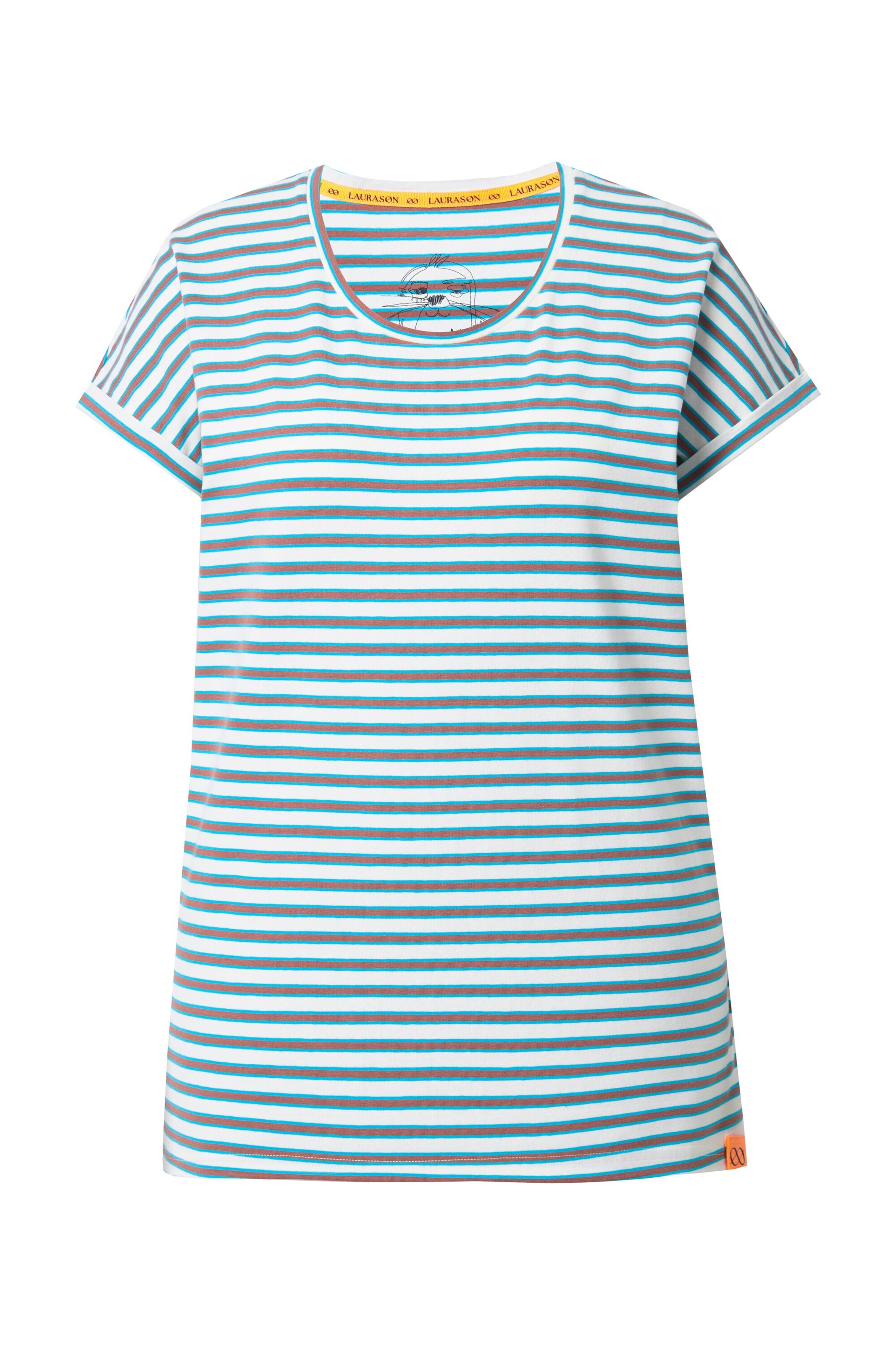 LAURASØN Shirt in Mixed colors: front