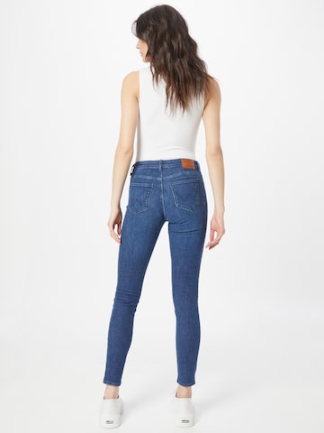 WRANGLER Skinny Džíny – modrá