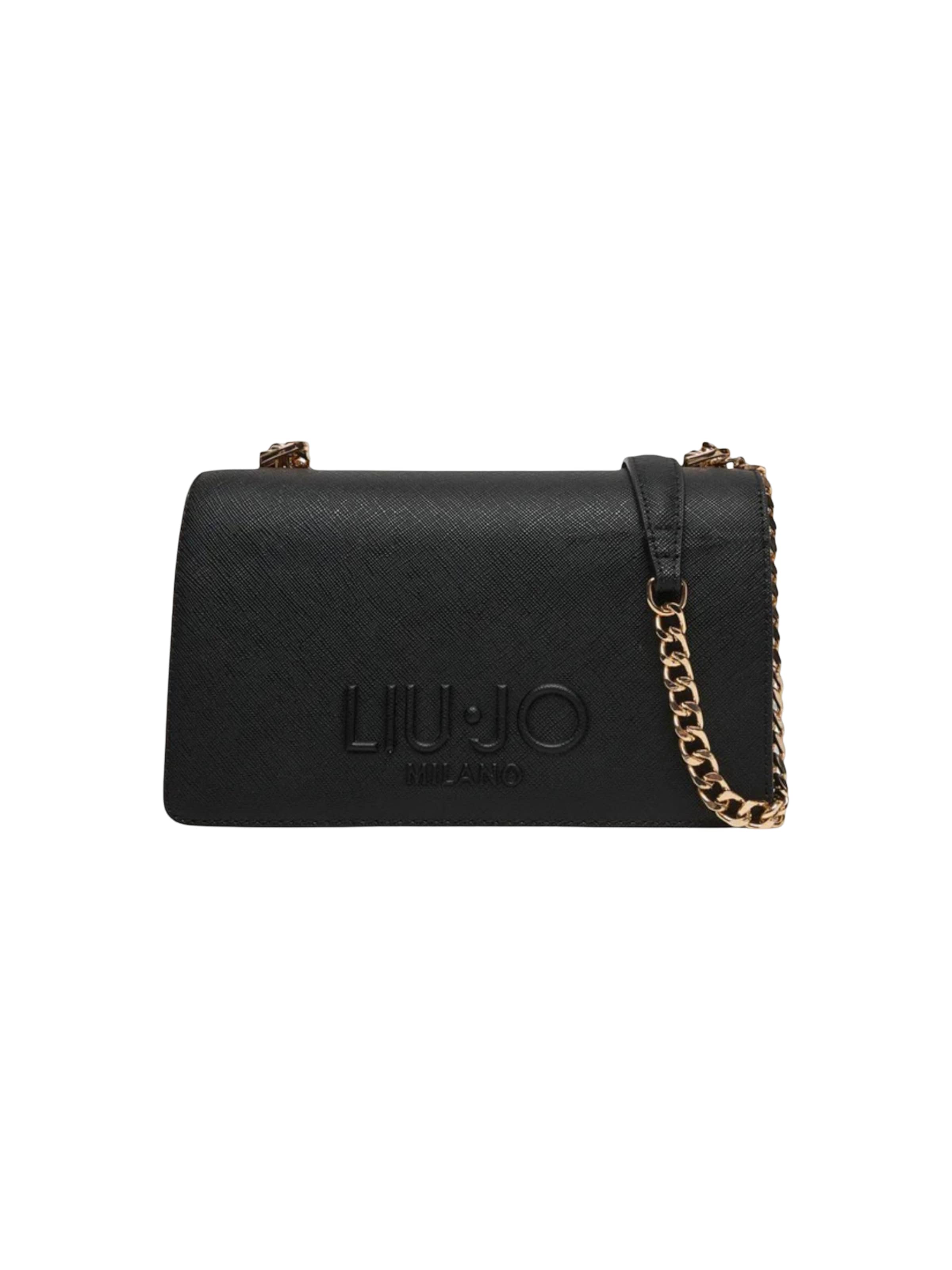 Borsa a spalla 'ECS M CROSSBODY AA6056 ES029' di Liu Jo in nero: frontale