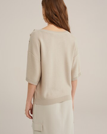 WE Fashion Sweater in Beige