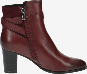 CAPRICE Ankle Boots in Rot