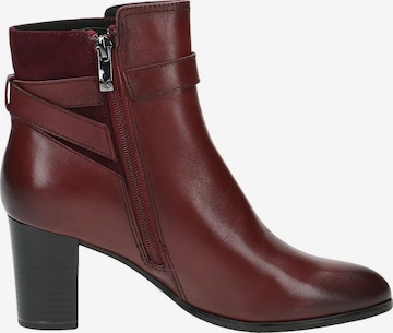 CAPRICE Ankle Boots in Rot