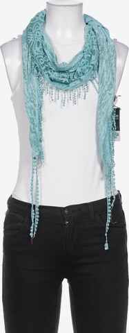 Tredy Scarf & Wrap in One size in Blue: front