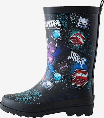 Next Kumisaappaat 'Minecraft' värissä musta: etupuoli