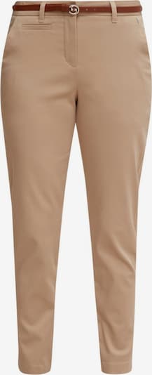 COMMA Pantalon chino en beige, Vue avec produit