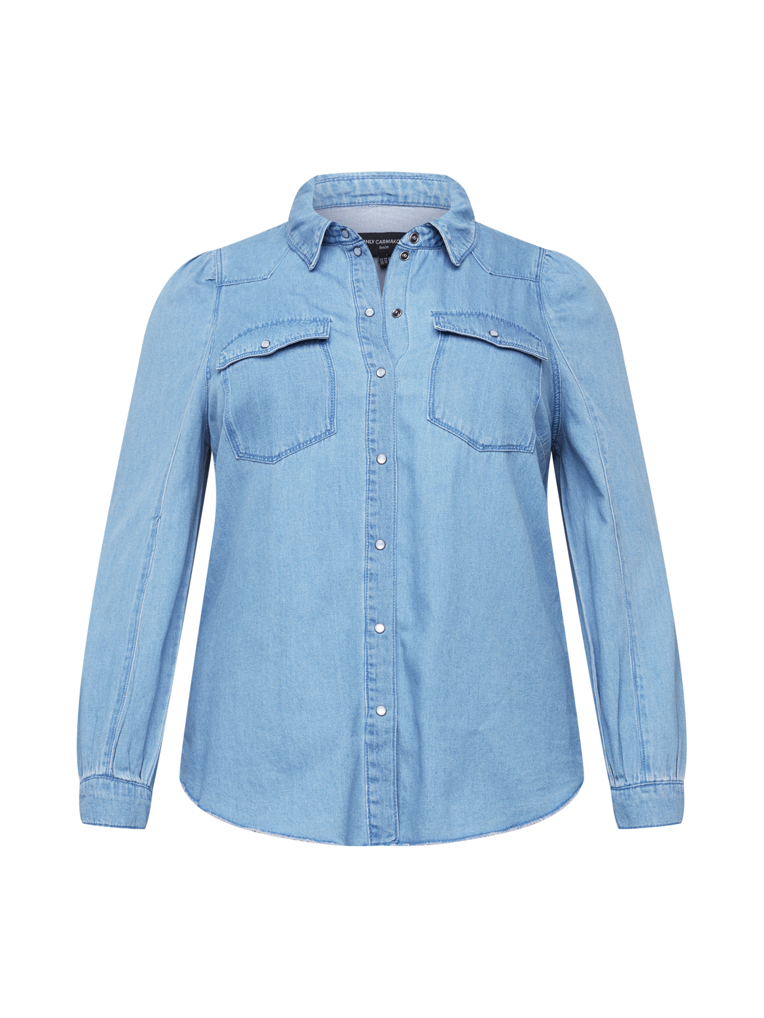 Odzież Kobiety ONLY Carmakoma Bluzka w kolorze Niebieskim 