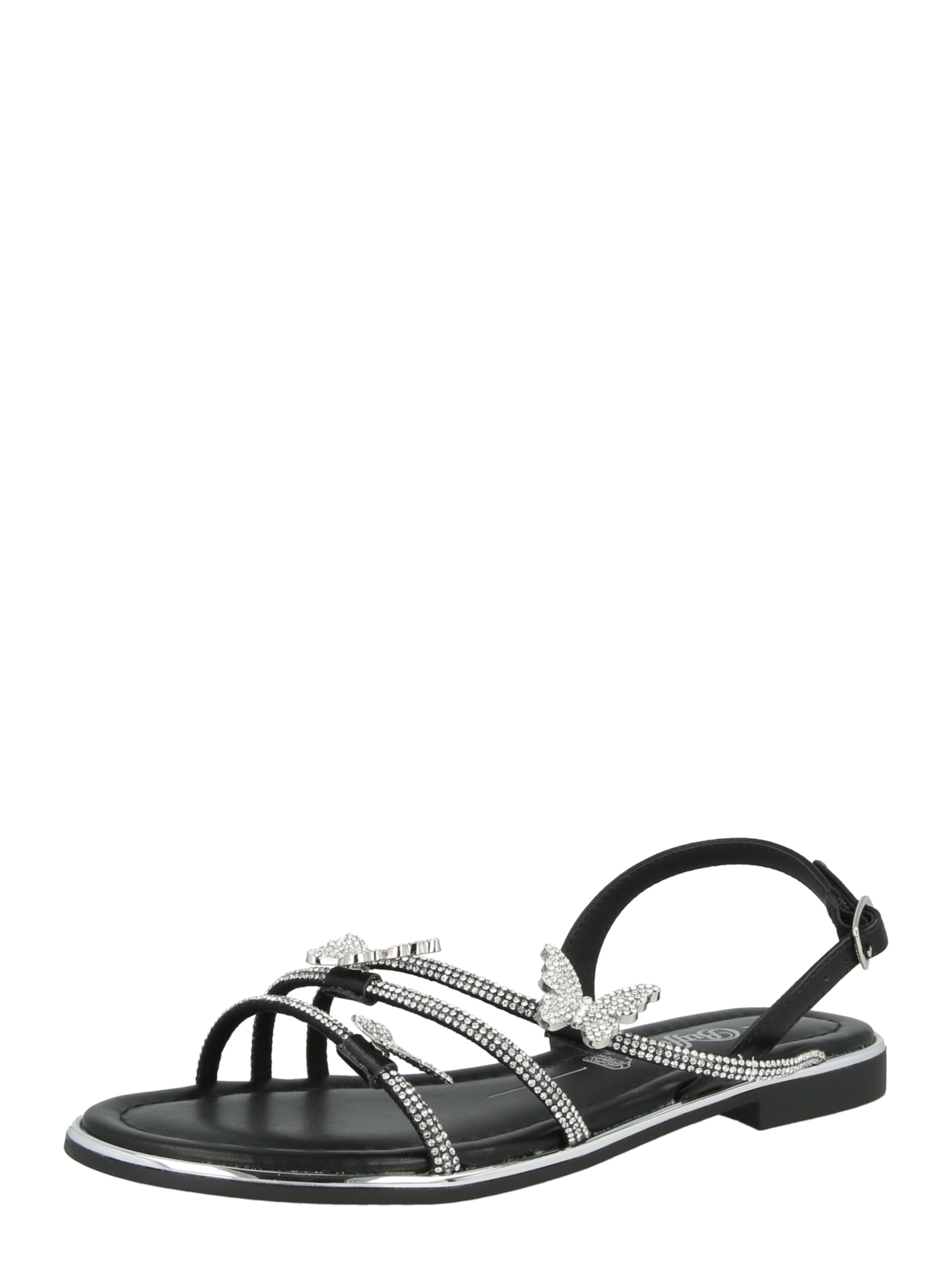 BUFFALO Sandale 'KIRA' in Schwarz: Vorderseite