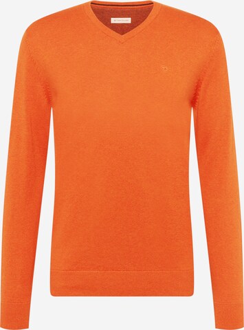 Pullover di TOM TAILOR in arancione: frontale