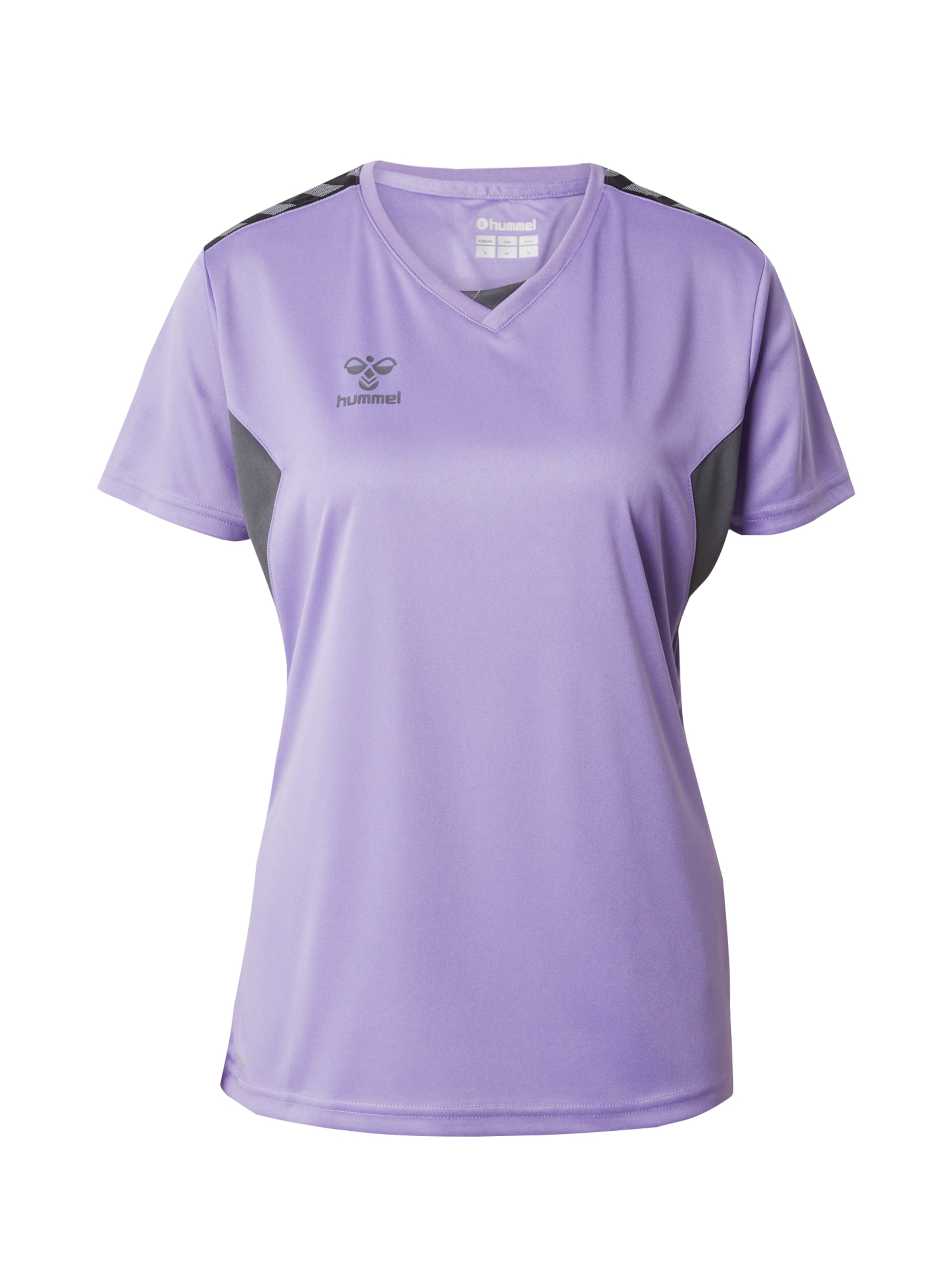 T-shirt fonctionnel 'Authentic' Hummel en violet : devant