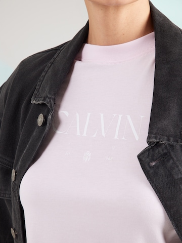 Tricou 'CONCEPT' de la Calvin Klein Jeans pe roz