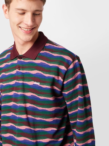 Obey Poloshirt 'Monaco' in Mischfarben