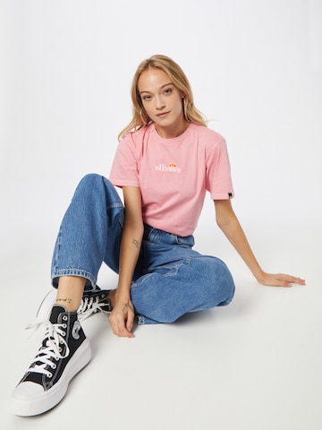 ELLESSE Shirt 'Annatto' in Roze