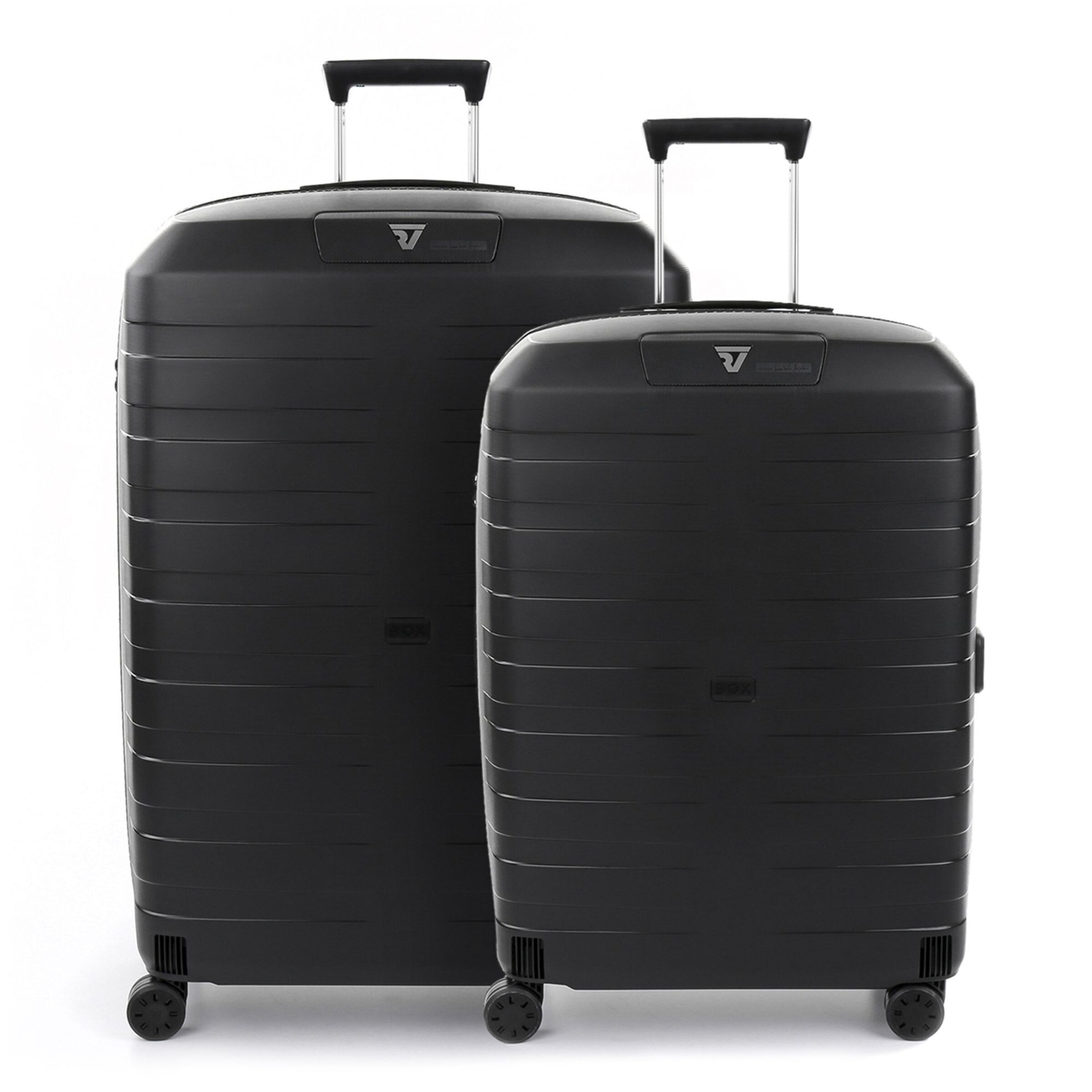 Roncato Suitcase Set 'Box 4.0 4' in Black: front