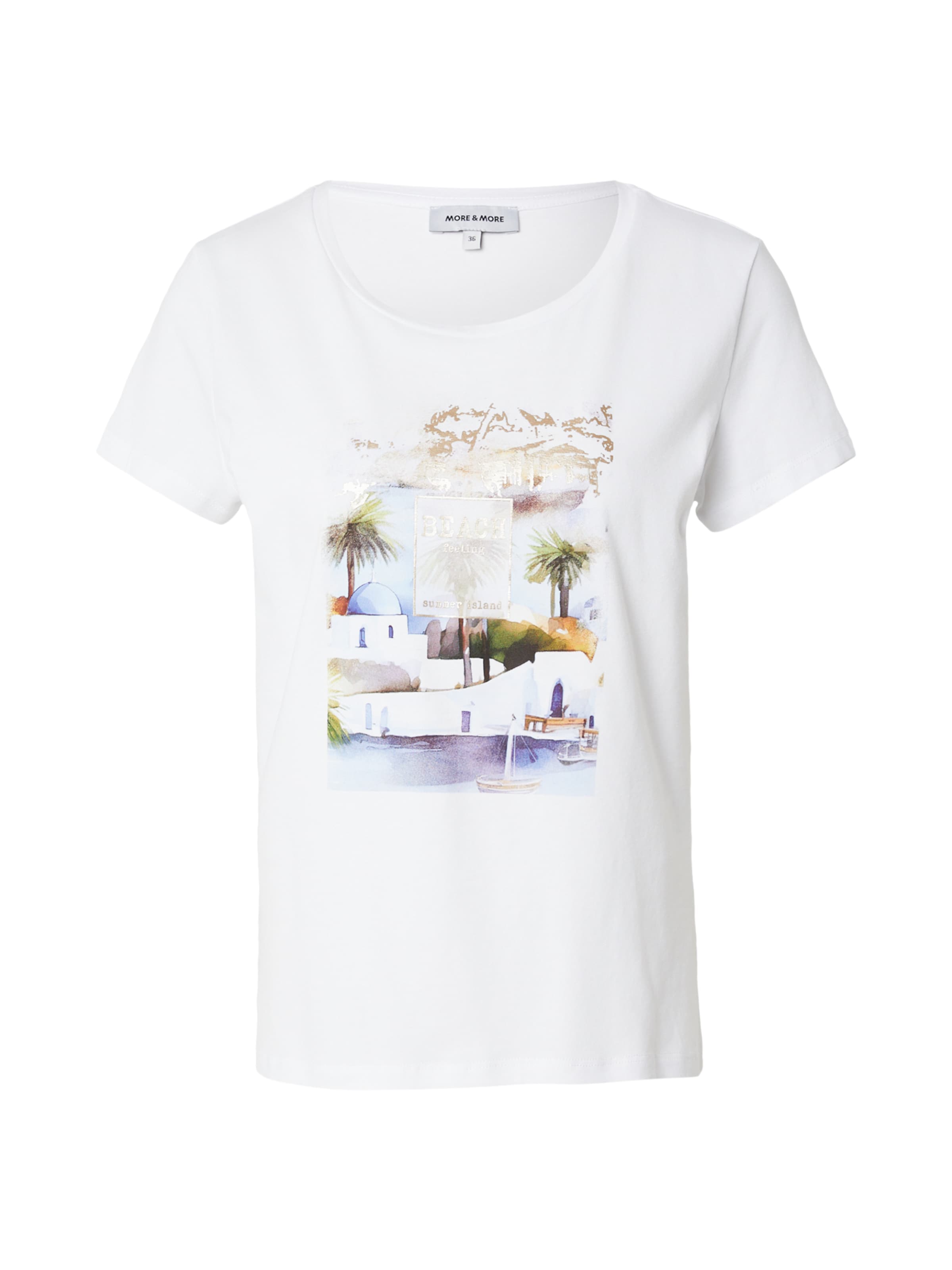 MORE & MORE Shirt in White: front