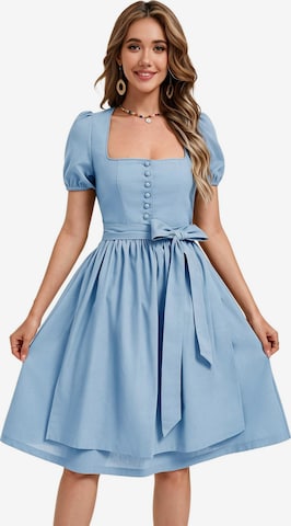 KoJooin Dirndl in Blue: front