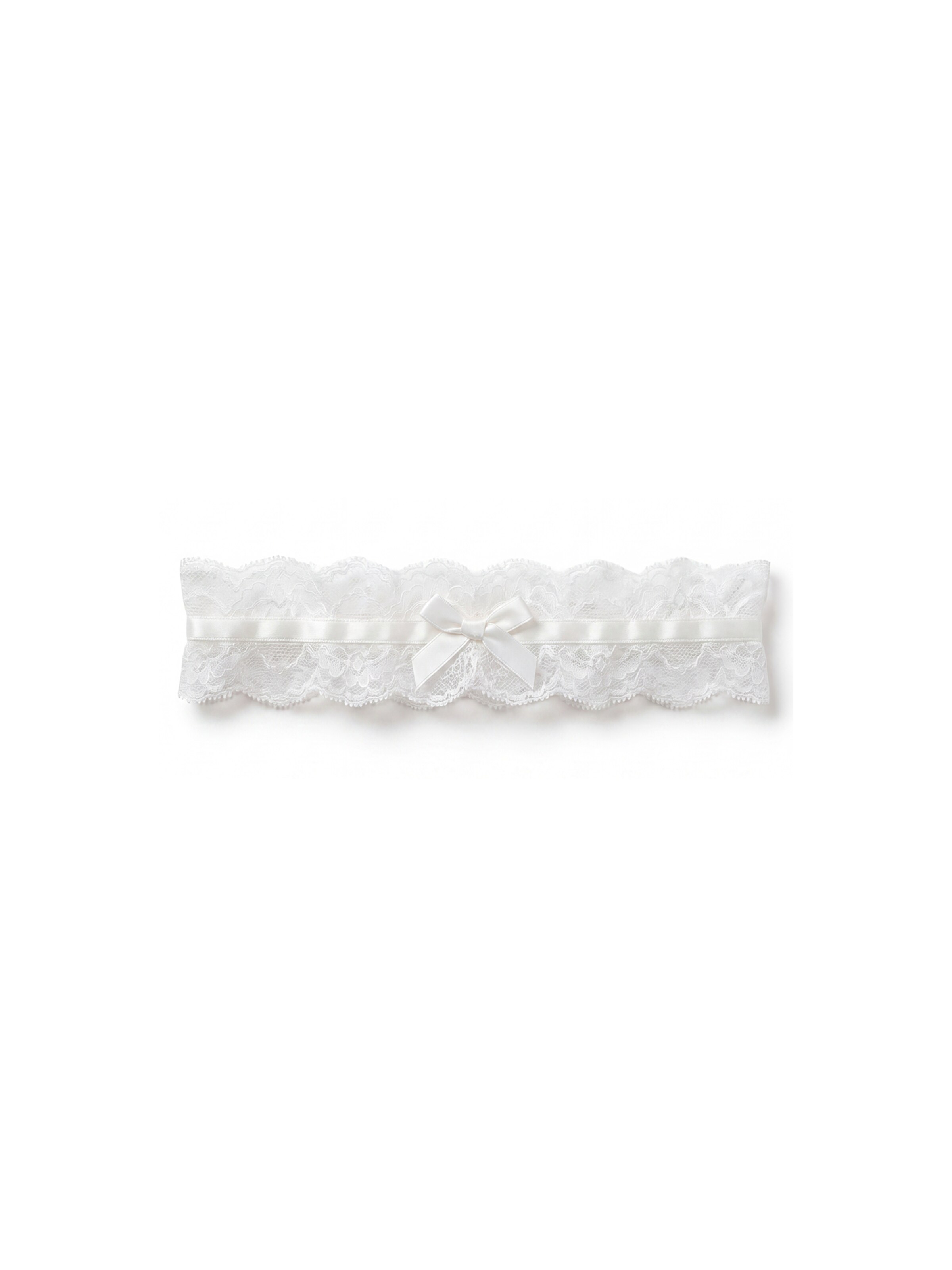 GLAMORY Strumpfhalter 'Garter Strumpfband'‌‌‌‌‌‌ in Weiß: Vorderseite