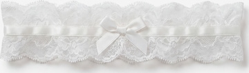 Reggicalze 'Garter Strumpfband' di GLAMORY in bianco: frontale