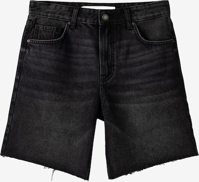 Jeans Bershka pe negru denim, Vizualizare produs
