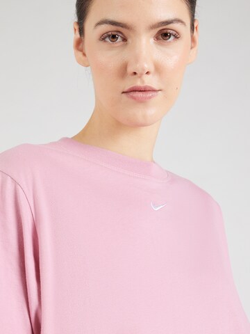 Nike Sportswear Μπλουζάκι 'Essentials' σε ροζ