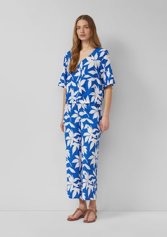 s.Oliver Wide leg Pants in Blue: front