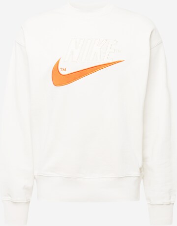 Bluză de molton de la Nike Sportswear pe gri: față