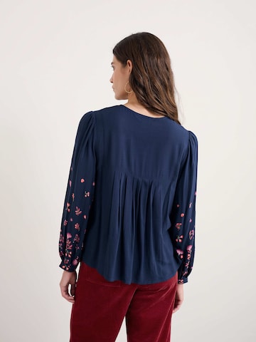 Camicia da donna 'High Woods' di Seasalt Cornwall in blu