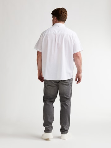 Fit confort Chemise Petrol Industries en blanc