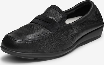 Mocassin VITAFORM en noir : devant