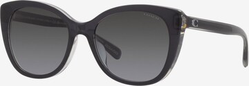 COACH Okulary przeciwsłoneczne w kolorze czarny: przód