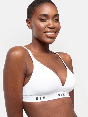 Triangle Soutien-gorge DIM en blanc