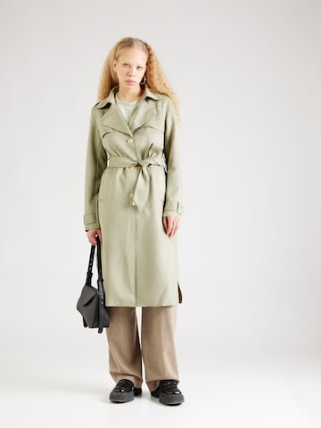 RINO & PELLE Ανοιξιάτικο και φθινοπωρινό παλτό 'Nula' σε πράσινο: μπροστά